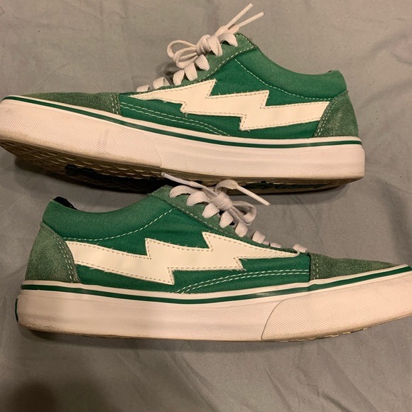 Size 8 Revenge Storm Sneakers - Green - Picture 1 of 6